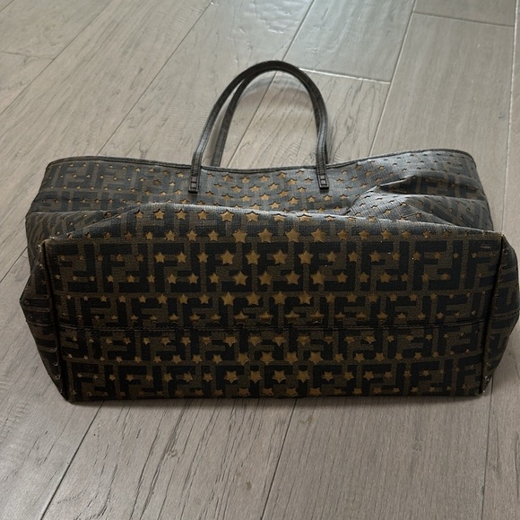 Fendi Zucca Star Tote Tobacco - Picture 9 of 11